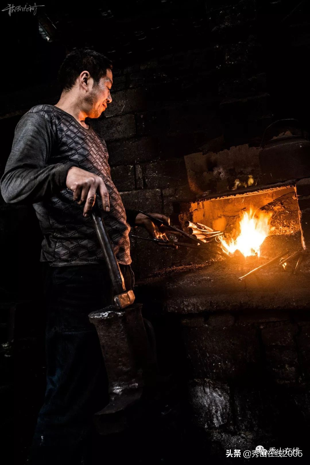 传统手艺人打铁匠,清溪传统打铁哪家有实力