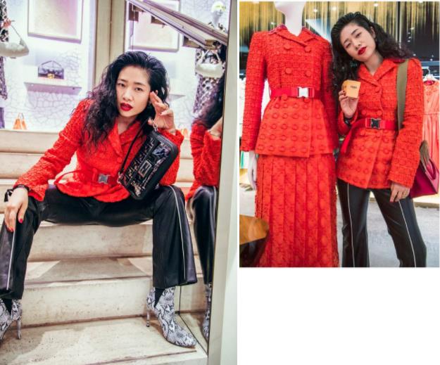 新中式红色日常穿搭,拒绝俗套的穿搭