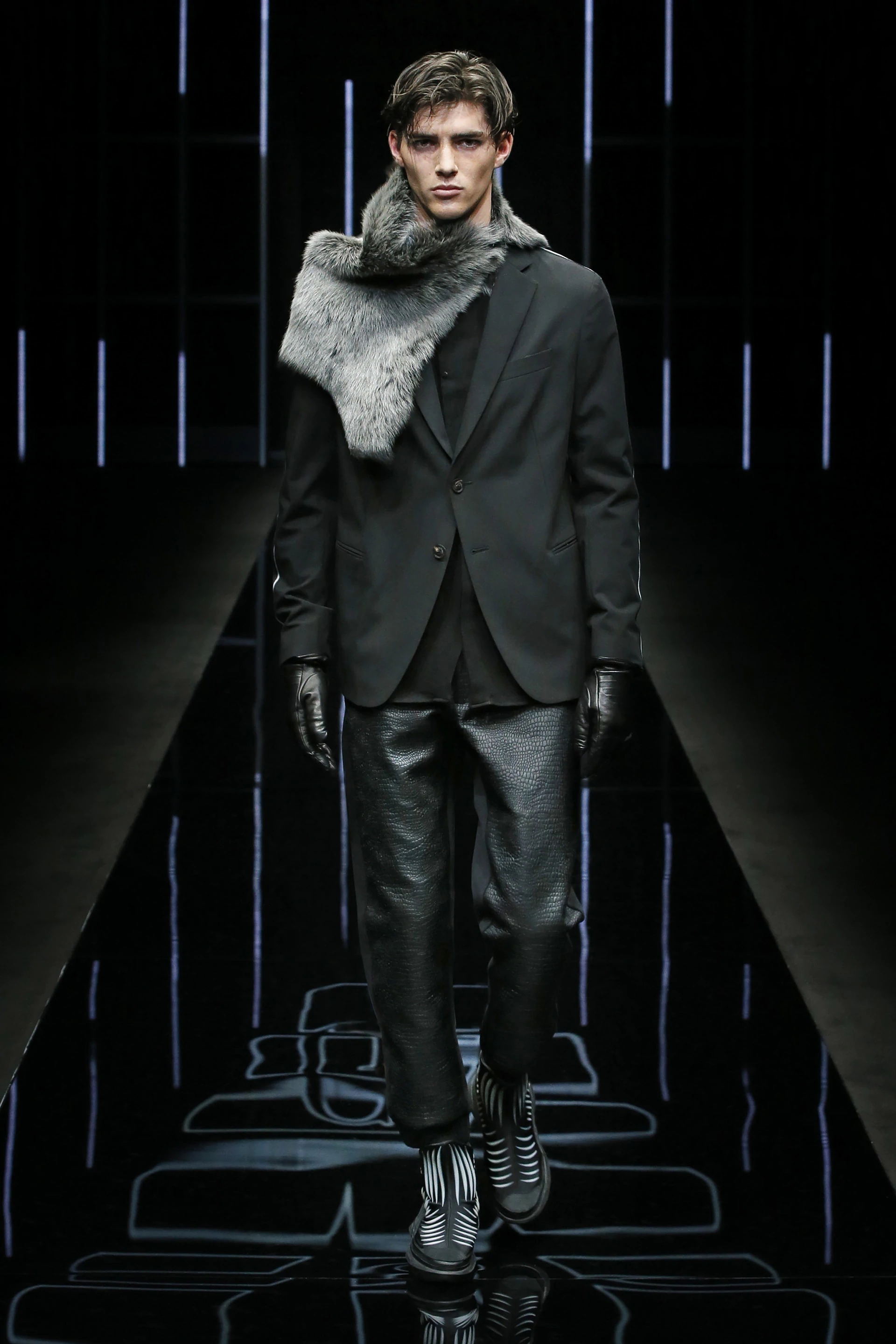 armani秀场男装秋冬2023,giorgioarmani男装胡歌