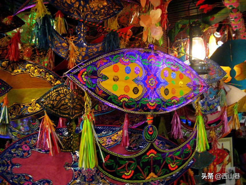 在天上飞的风筝图片,风筝飞在高空的样子