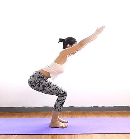 天生胯宽怎么练最快消除,产后收胯瑜伽视频教程