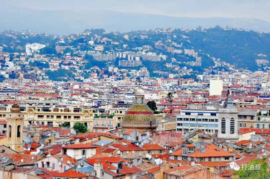 法国尼斯和蔚蓝海岸,尼斯海滩蔚蓝海岸