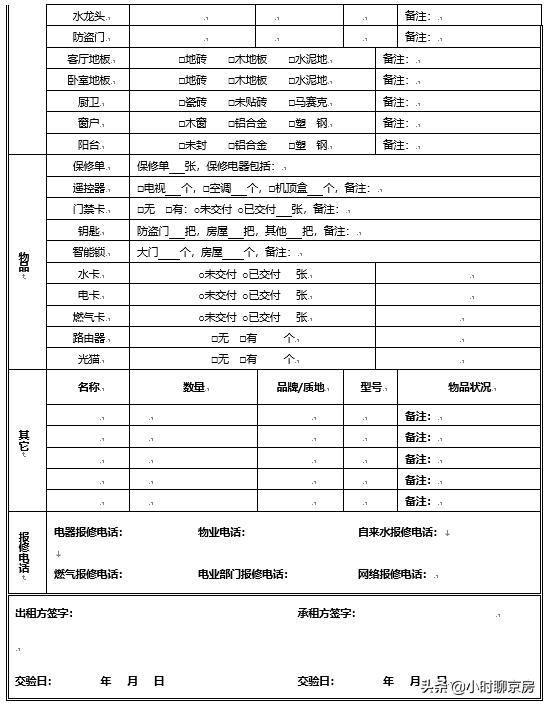 最新官方北京市房屋租赁合同,北京市租房合同2019标准版