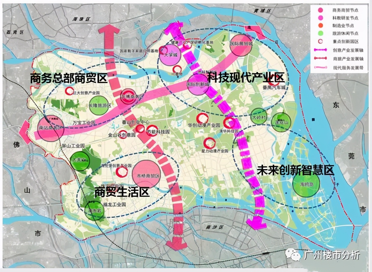 番禺区化龙镇未来5年规划发展,番禺区的未来