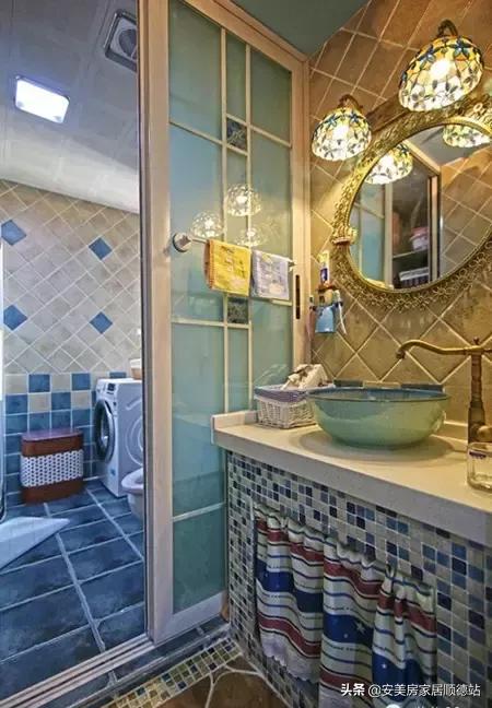 地中海60-70平小户型装修效果图,小户型装修设计小窝60平高级灰