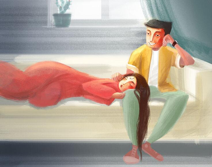 对爱人好一点，毕竟你生病时由她签字“继续治疗”或“放弃治疗”