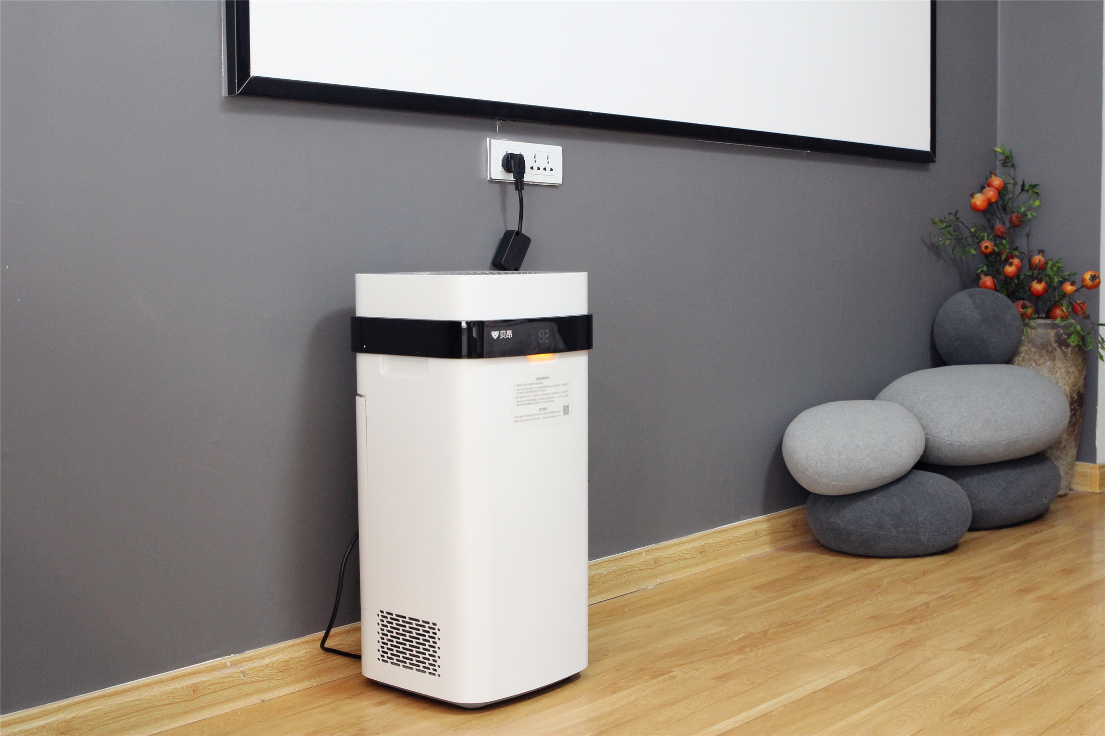 贝昂无耗材空气净化器x3h拆机,贝昂空气净化器评测图片