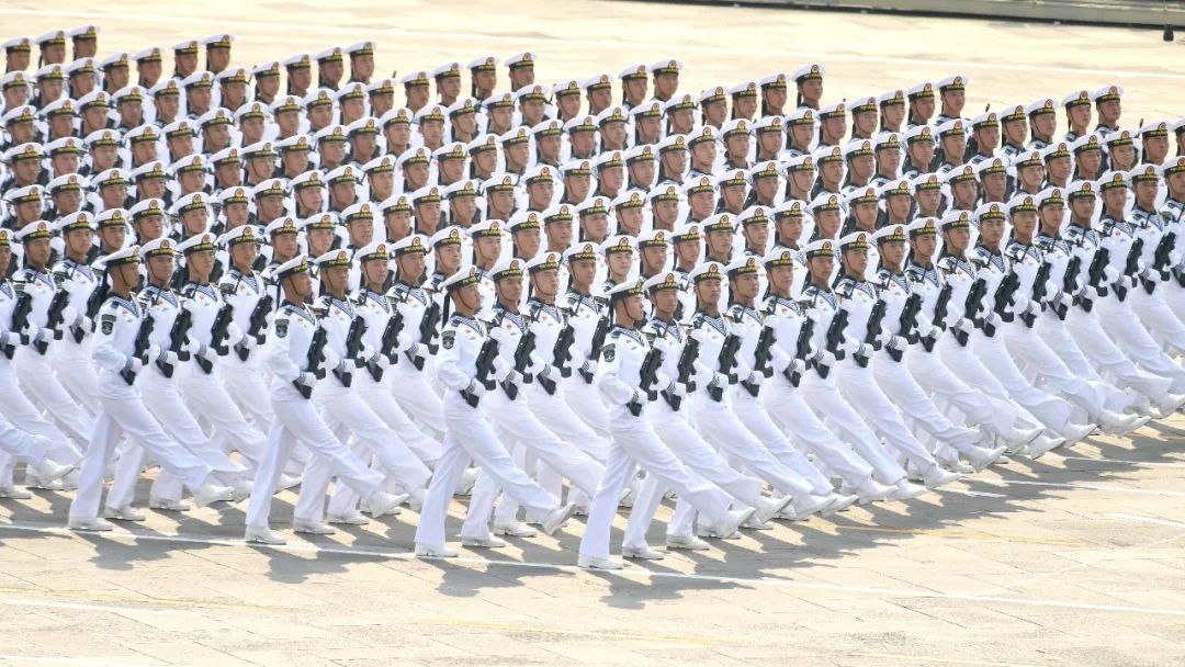 国庆阅兵震撼画面素材,国庆阅兵的变化