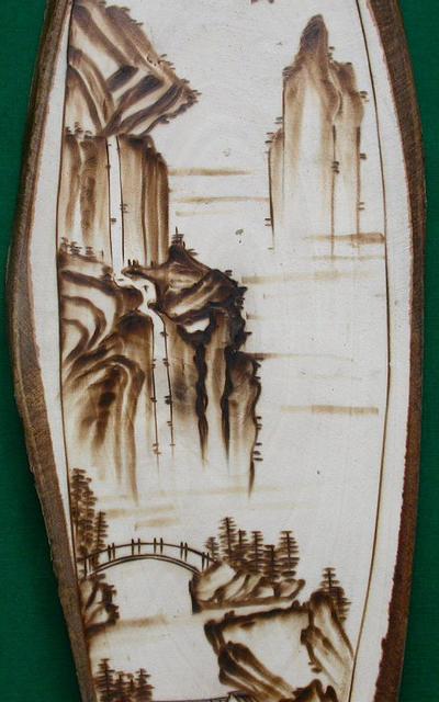 烙画作品大全集,烙画精品100幅