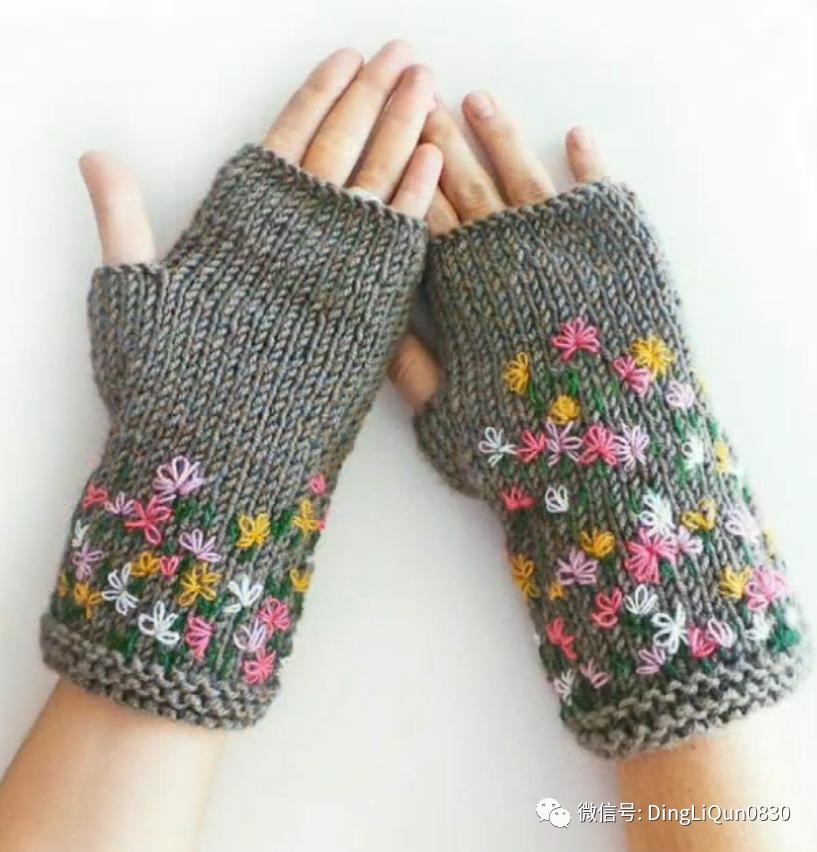 拼色帽子花样钩织教程冰丝线,双色线搭配的帽子钩织教程