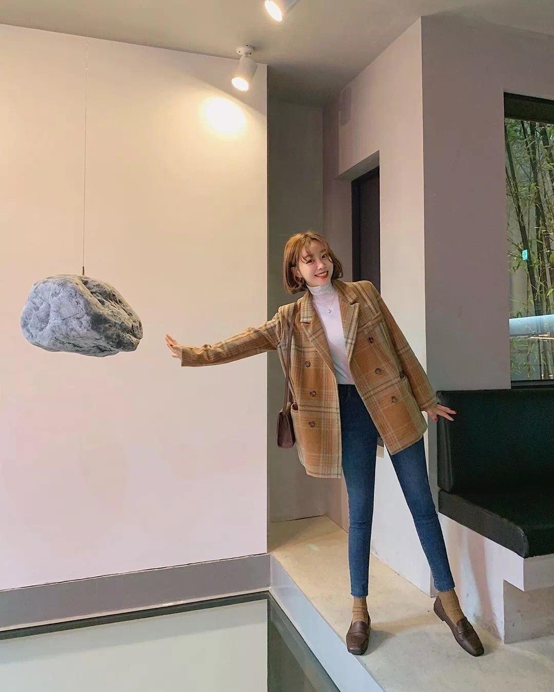 简约百搭又显瘦休闲减龄穿搭,一周穿搭不重样显高显瘦心机搭配