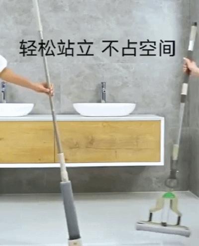 多功能拖把拖地不费力轻松搞定,拖地神器懒人拖把怎么使用