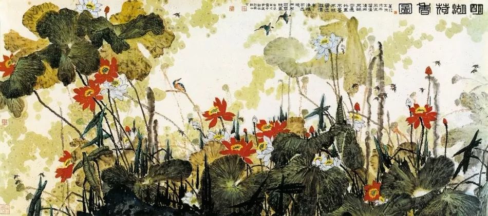 齐白石水墨小品欣赏,齐白石虫草长卷