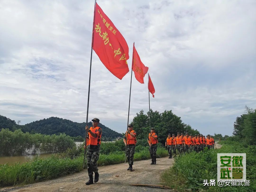 辛苦了！安徽总队一线官兵仍在艰苦作战、连续奋战