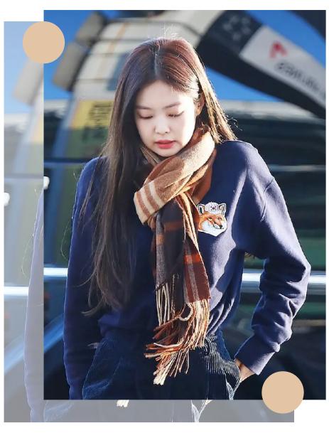 围巾好看百搭的系法,围巾百搭又洋气怎么戴