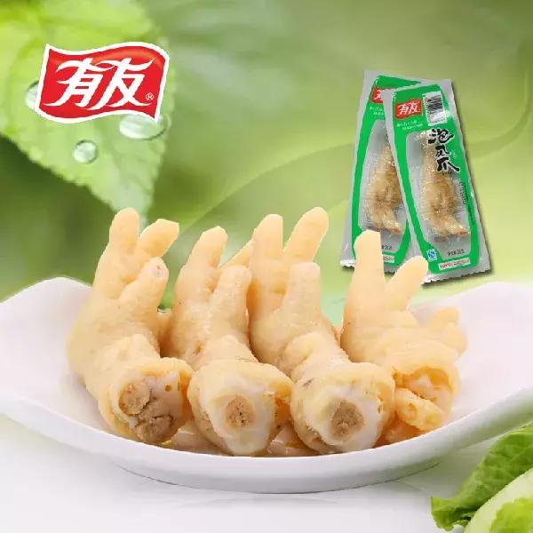 有友凤爪和君哥凤爪,有友泡椒鸡爪工厂