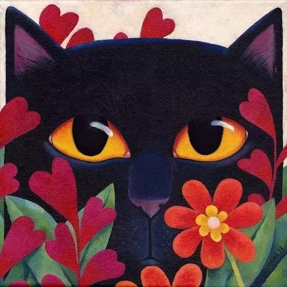 范画,动物创意水粉画教师范画8-10岁