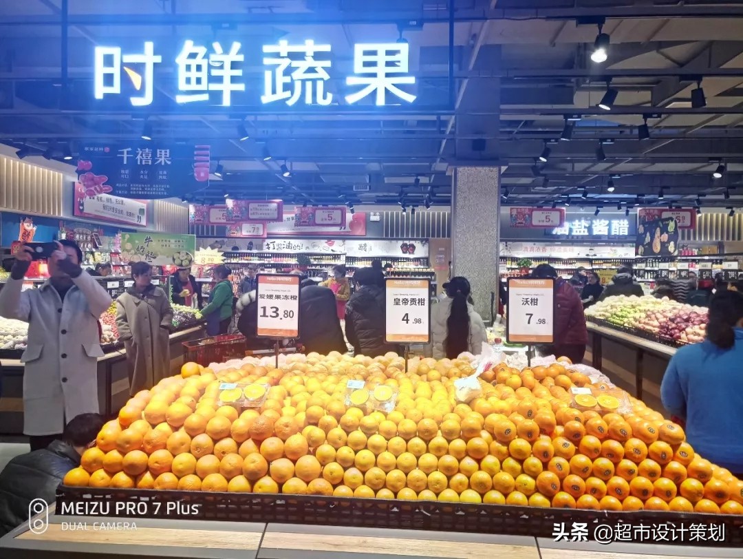 清爽、洁净，不经意间的惊艳！联家超市新开店一组陈列图片