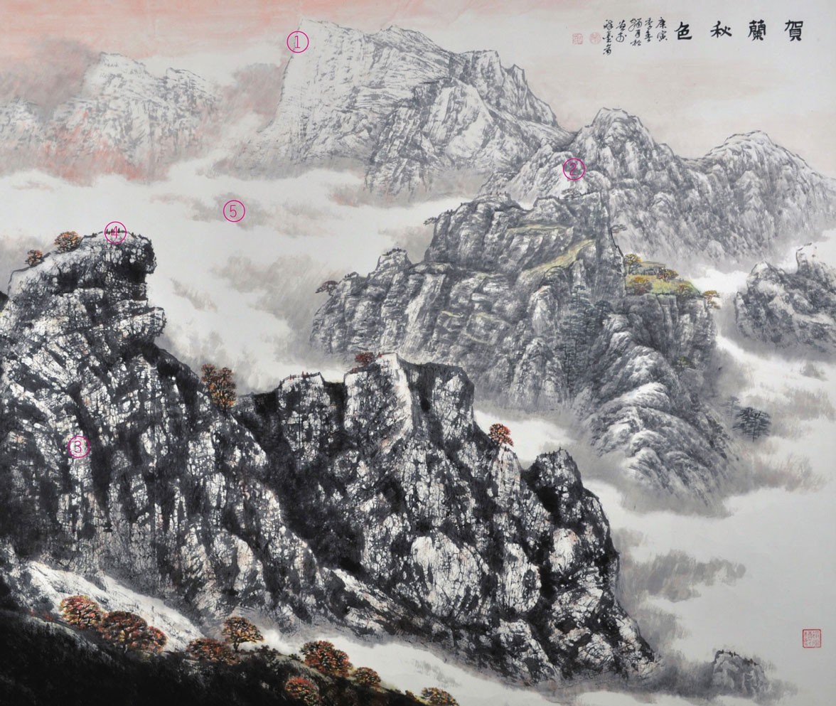 国画皴法的具体方法,国画9种皴法详细讲解