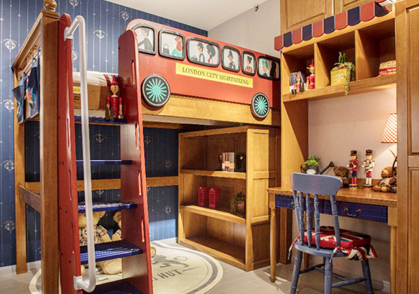 英伦小屋儿童家具卖点,英伦小屋儿童房家具