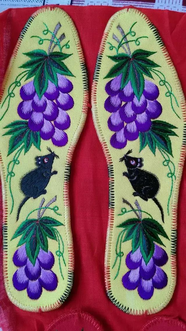 指尖飞舞鞋垫,100款惊艳手工鞋垫