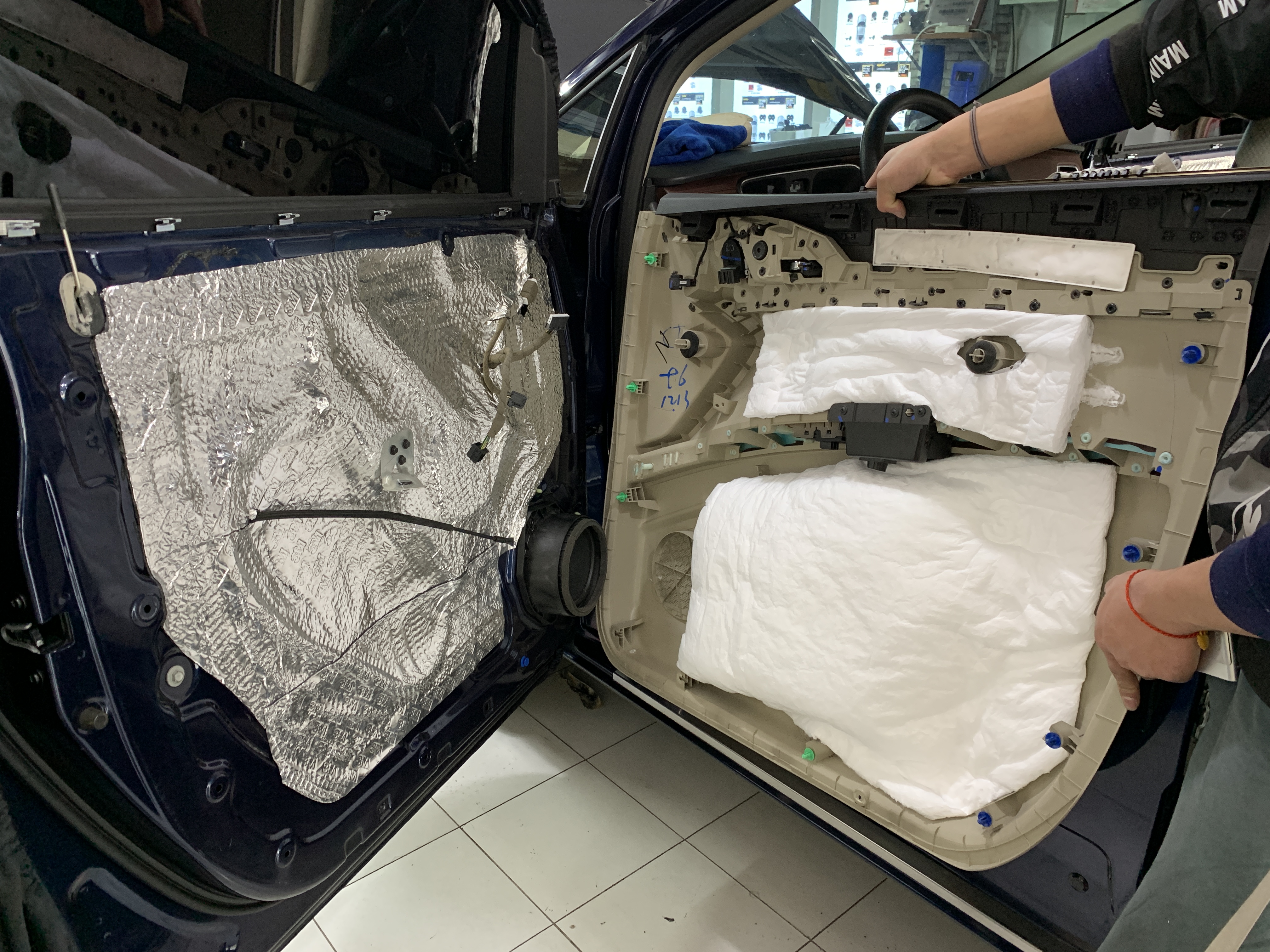 北京别克gl8隔音改装,上海别克gl8隔音