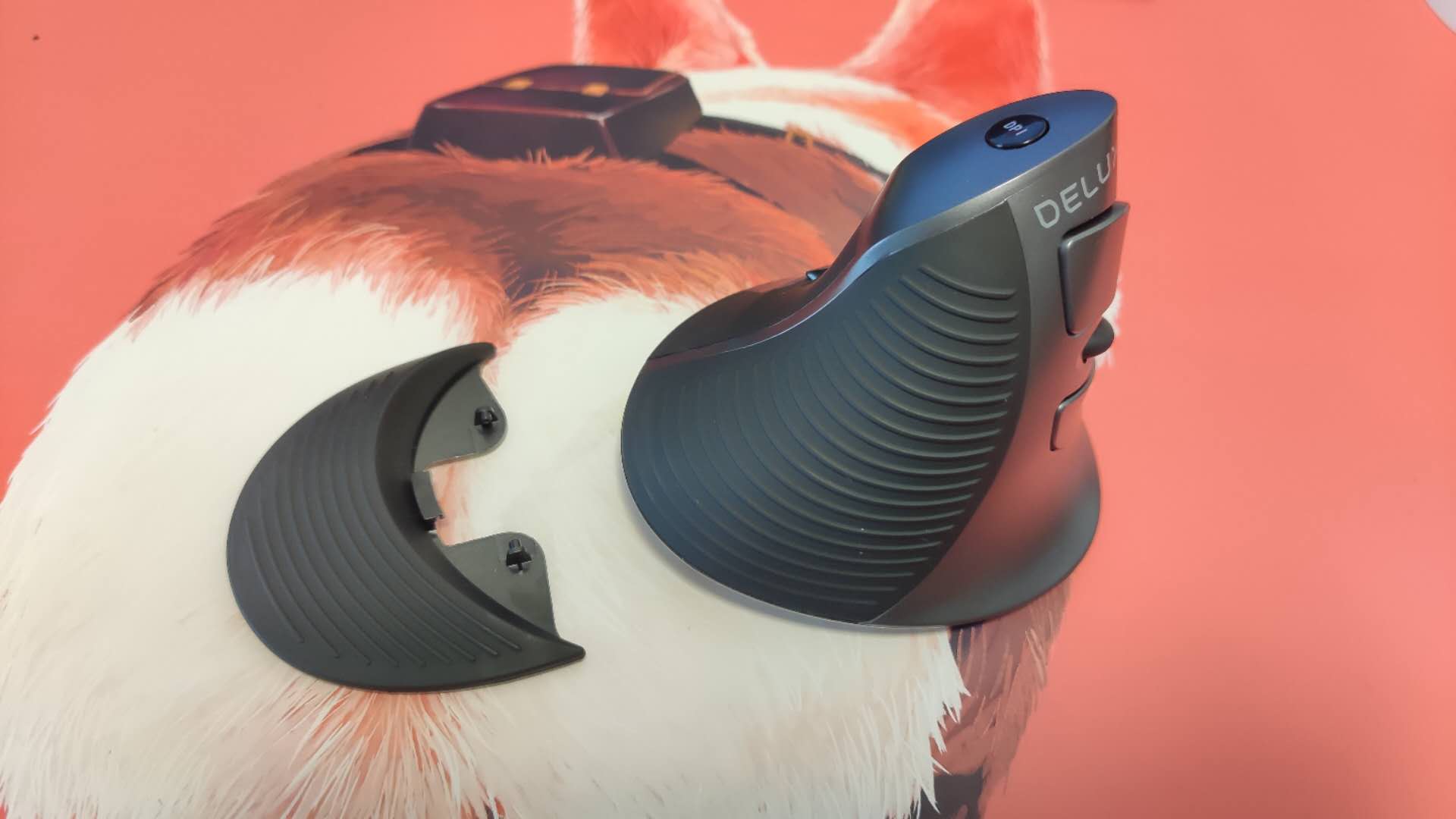 鼠标垂直2.0,delux垂直鼠标测评