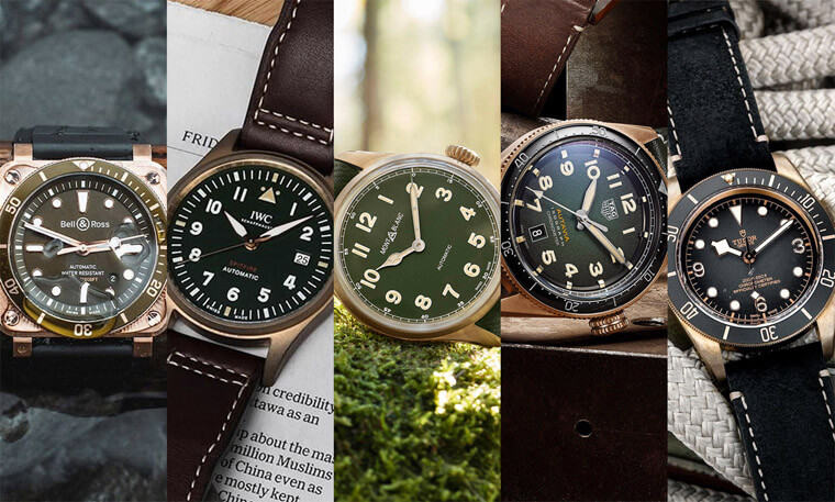 好物推荐!二十万元以下美如画的青铜手表,简约而不简单