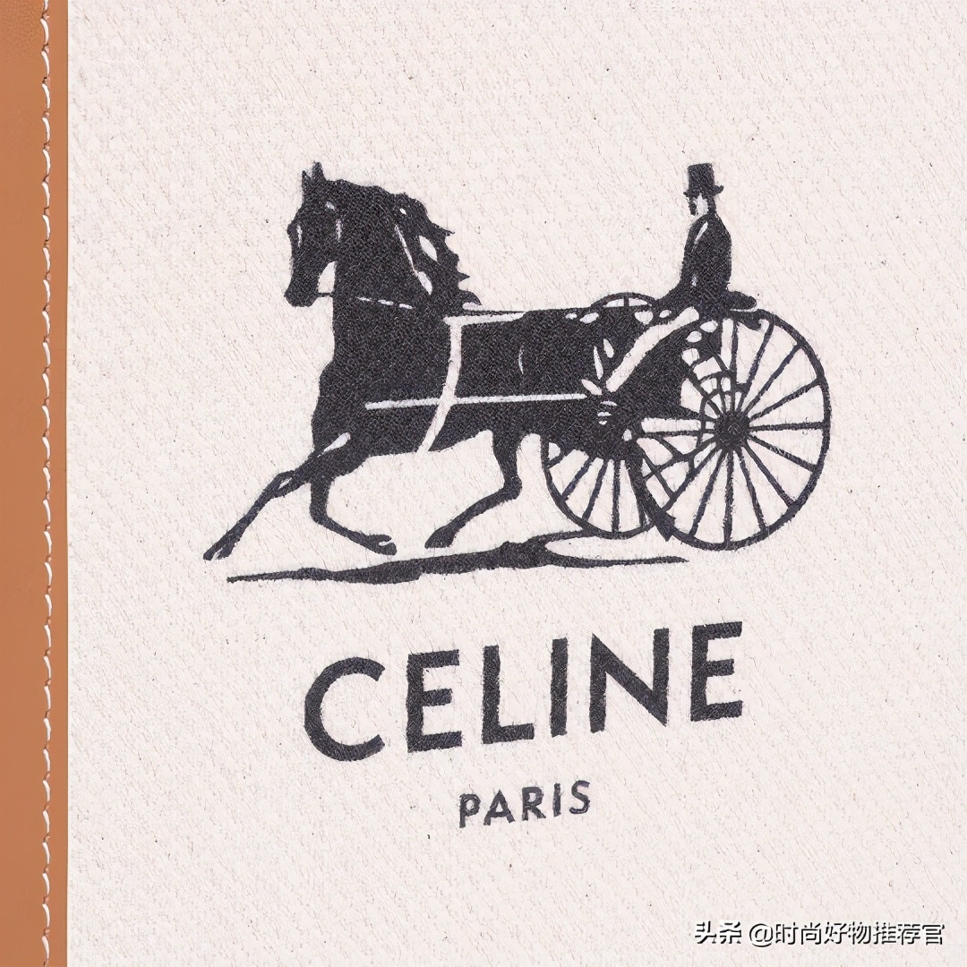 celine标志印花横款手袋,celine新款牛皮革手袋