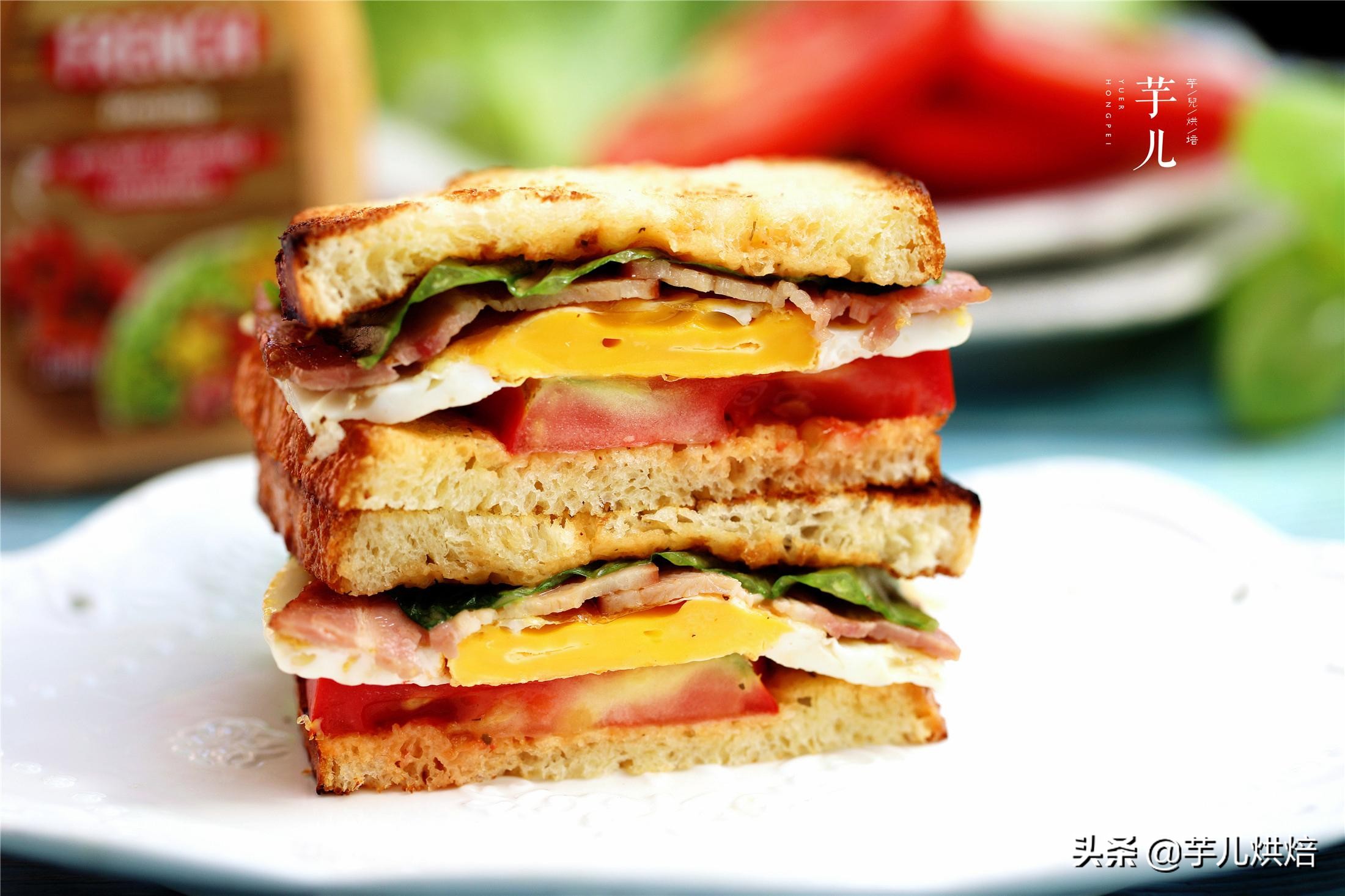 超好吃的吐司做法,一片吐司三明治做法超级简单