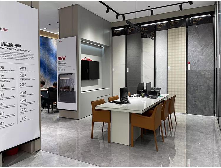 东鹏瓷砖新干店,东鹏店铺展示