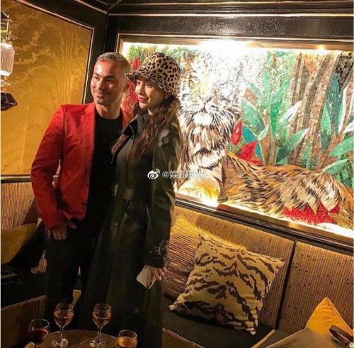 angelababy在酒吧打碟,angelababy巴黎秀场