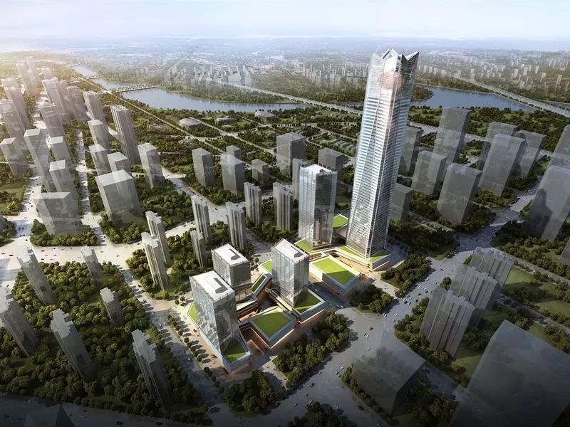 cbd未来规划19栋大楼,cbd总部新轴线