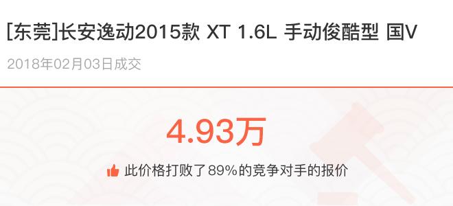天津开了4.2万公里的长安逸动就这么不值钱？贱卖竟然都没人要？