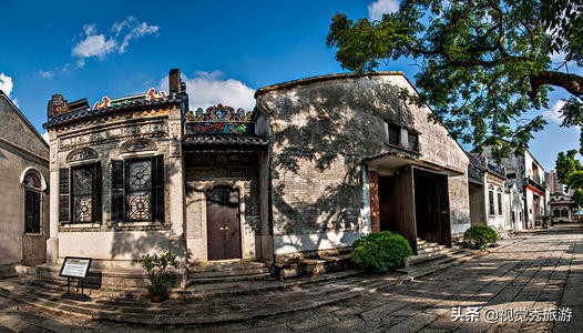 梅溪石牌坊图片,名人故居旅游文化开发