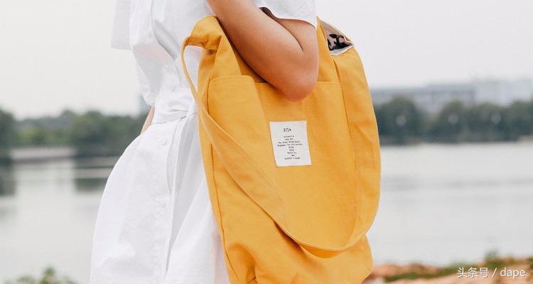 今年最火帆布包小众,pdd帆布包推荐小众高级感容量大