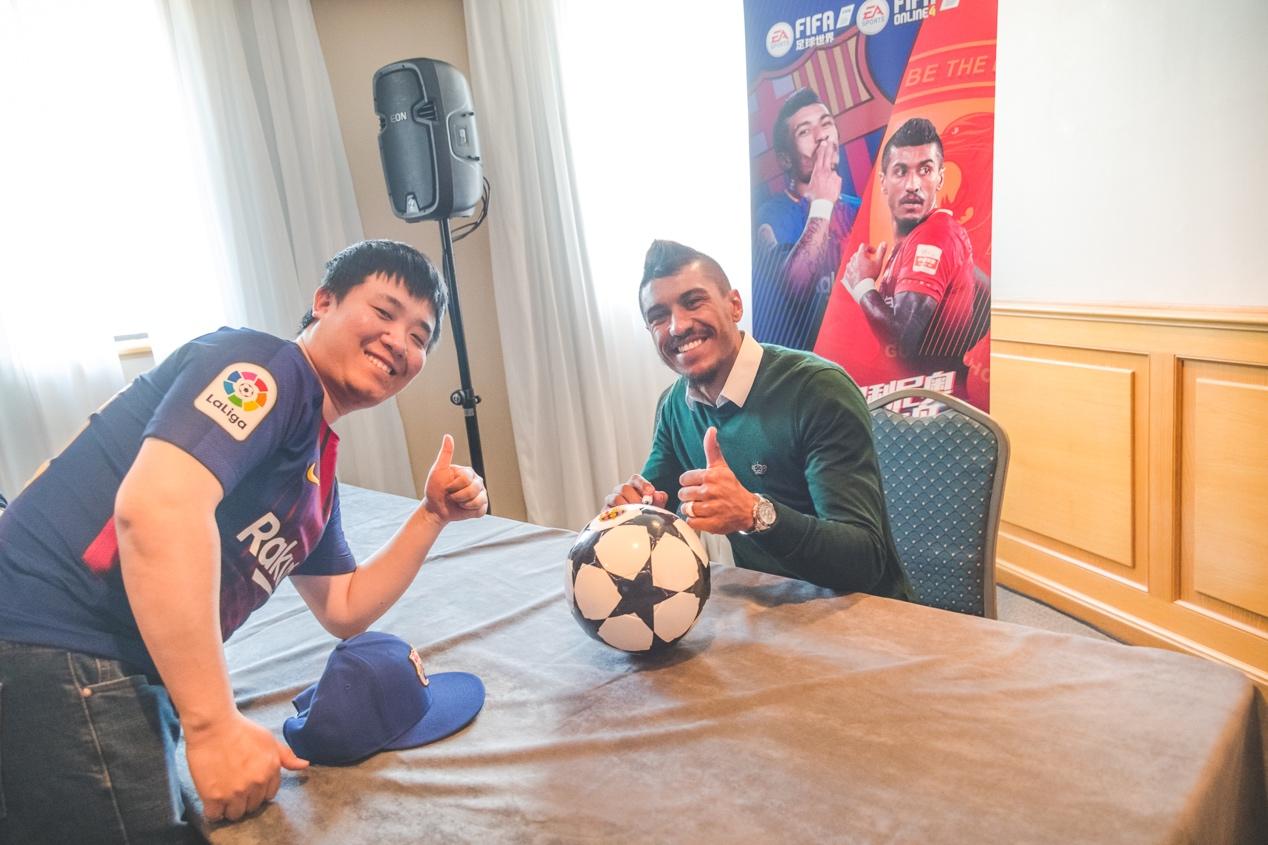 保利尼奥会见神秘中方团直言爱上两款全新足球游戏