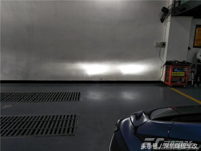 飞度gk5改4透镜激光大灯,本田超跑gk5宽体改装案例