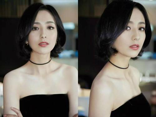 宋茜最新发型甜美百搭超减龄,短发发型女宋茜同款