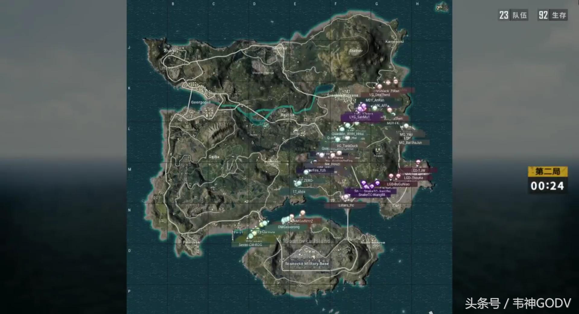 nest绝地求生总决赛4am,4amvslgd决赛局