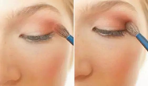 适合新手的大地色妆容,珊瑚橙妆容教程