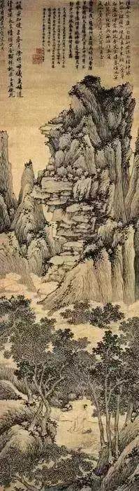 小央美水墨画作品欣赏,40幅养眼浅绛山水画