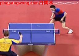 直板反手推挡球技术的动作要点,乒乓球直板推挡好的选手如何应对