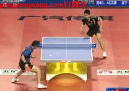 直板反手推挡球技术的动作要点,乒乓球直板推挡好的选手如何应对