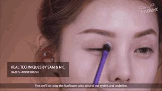 韩国林允妆容教学,裴秀智眼妆画法