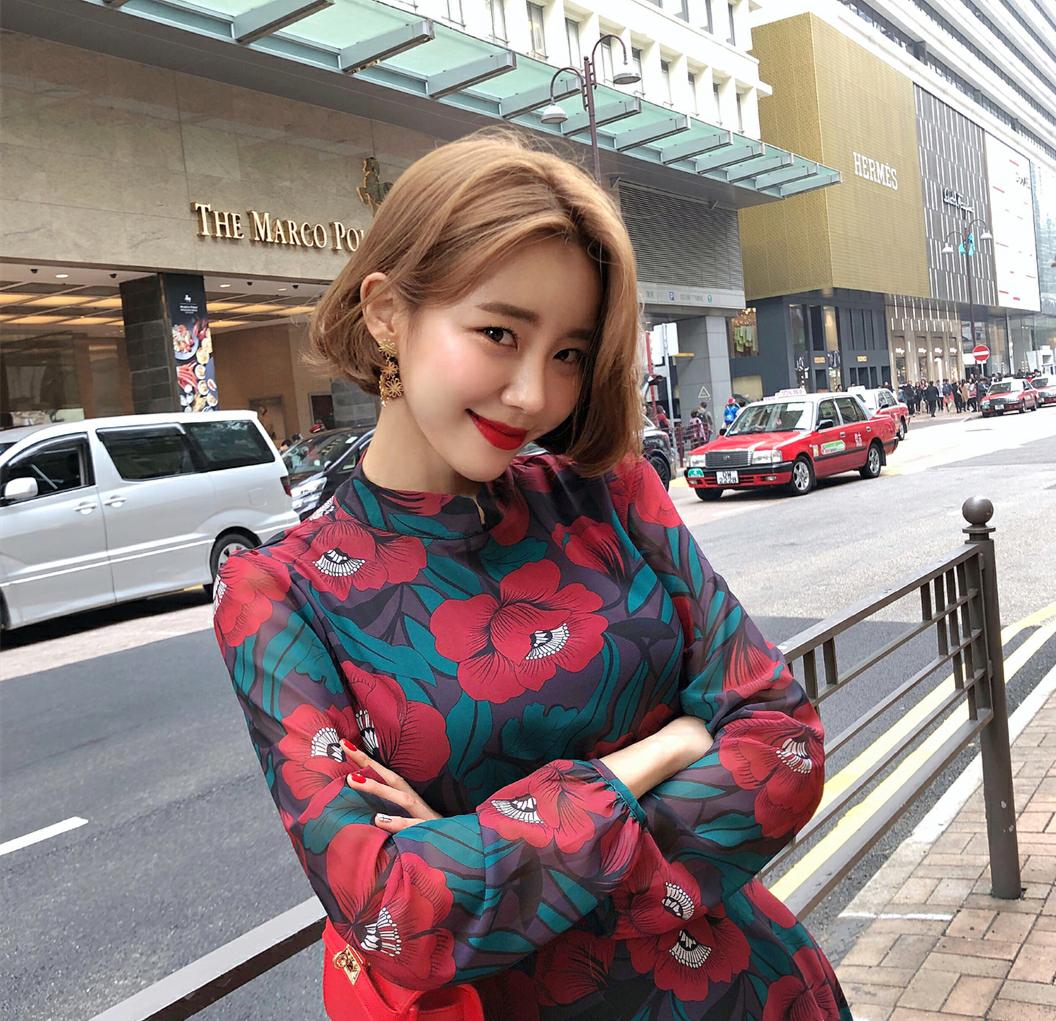 韩国热门发型,韩国短发惊艳