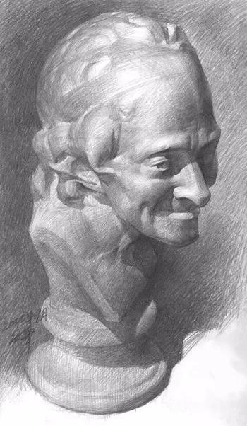 看完这些ps大神的对比图我跪下了,十大神级素描雕塑