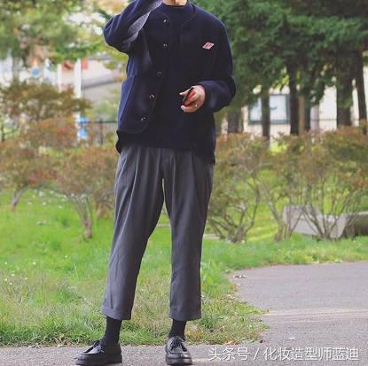 看韩国帅哥穿搭,韩式秋冬穿搭男
