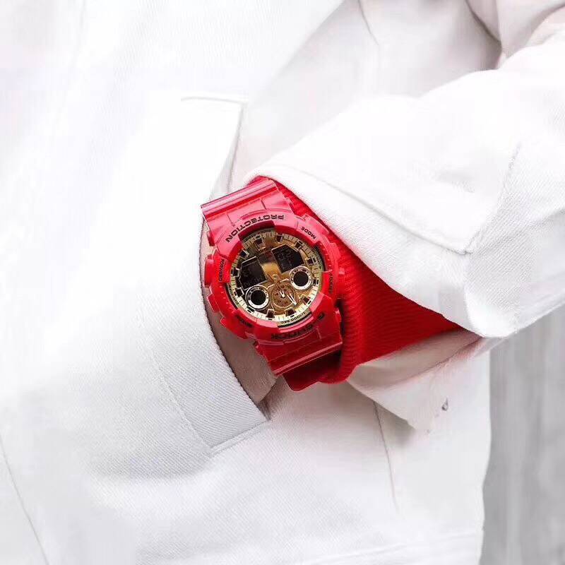 卡西欧g-shock狗年限定多少钱,卡西欧g-shockga-100绿色