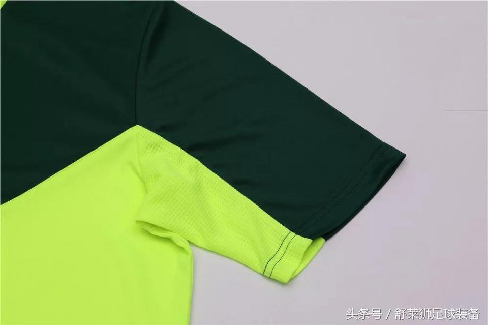 舒莱狮全新系列球衣,舒莱狮足球服湖绿